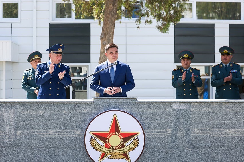 В Шымкенте открыли новый учебный корпус военного колледжа имени Сабыра Рахимова