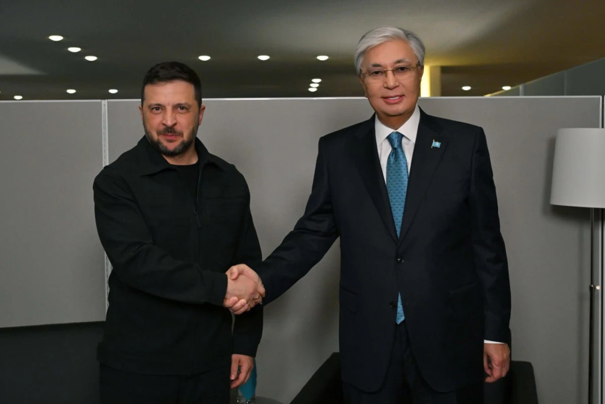 Токаев встретился с Зеленским в Нью-Йорке