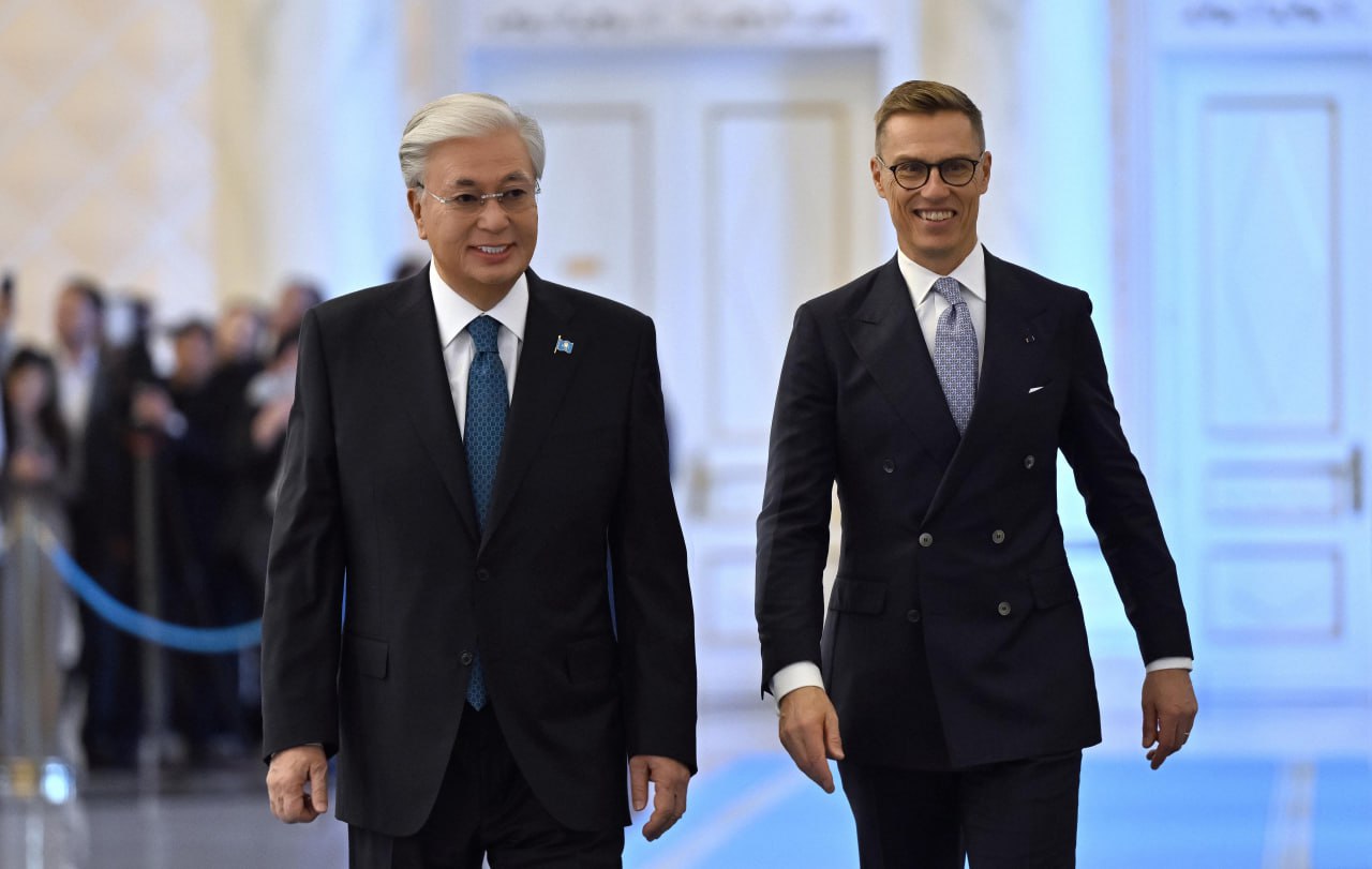 Токаев принял в Акорде президента Финляндии