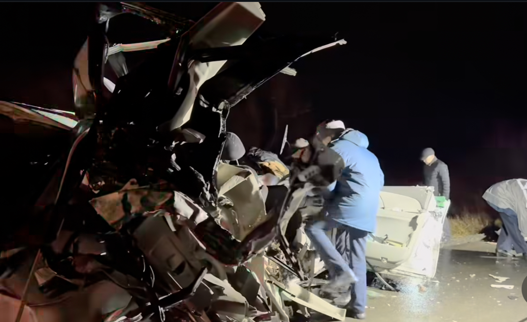 Пять человек погибли в аварии с грузовиком на трассе Усть-Каменогорск – Риддер