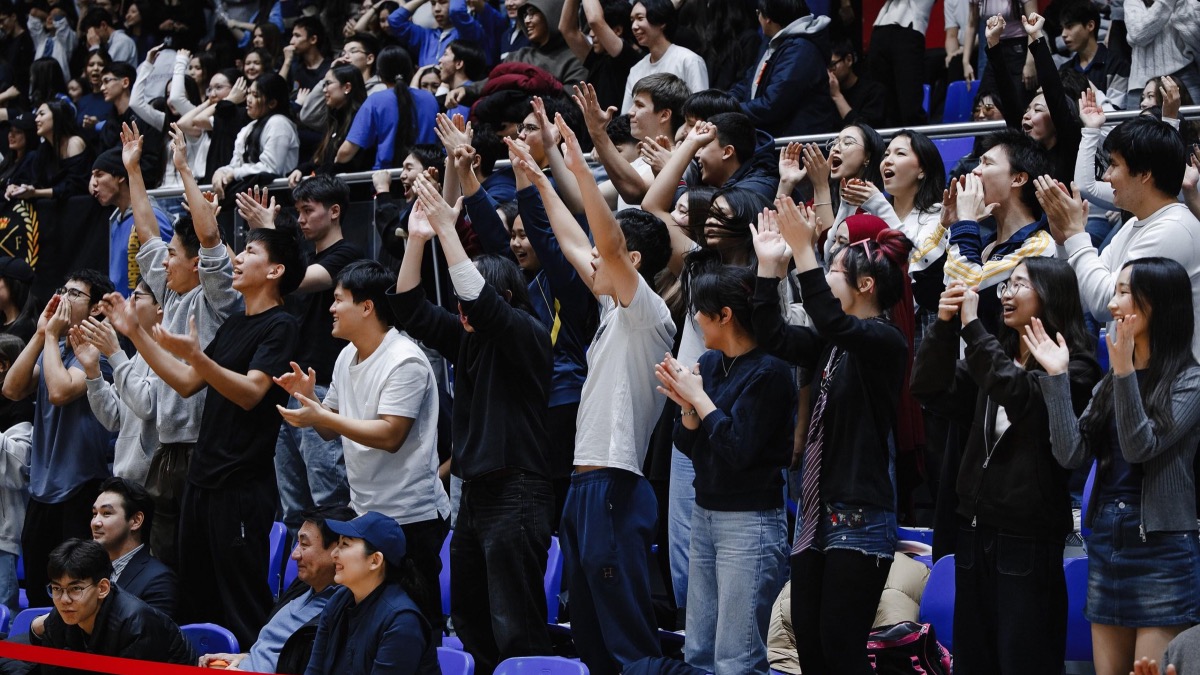 Новая воркаут-площадка для студентов открылась в Астане