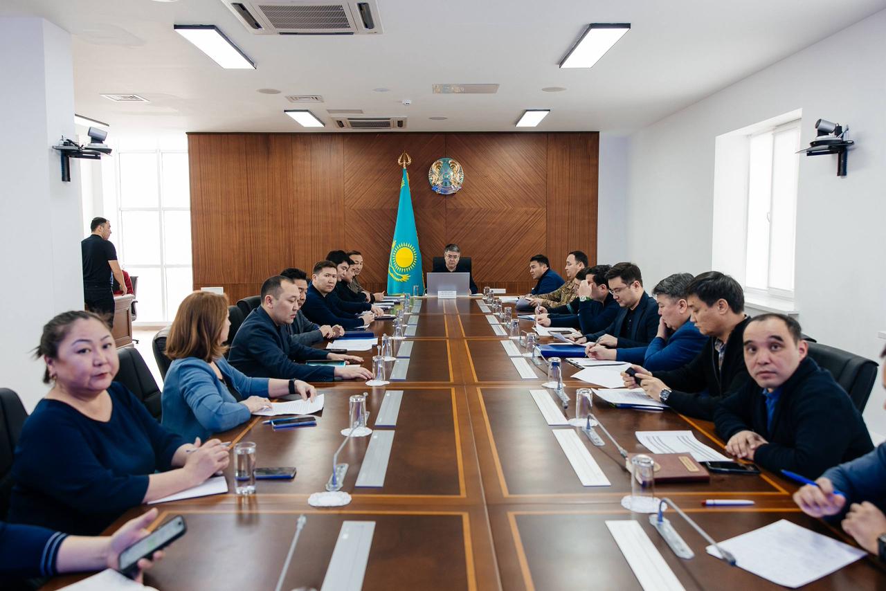 В Атырауской области прошло заседание оперативного штаба по ликвидации последствий непогоды