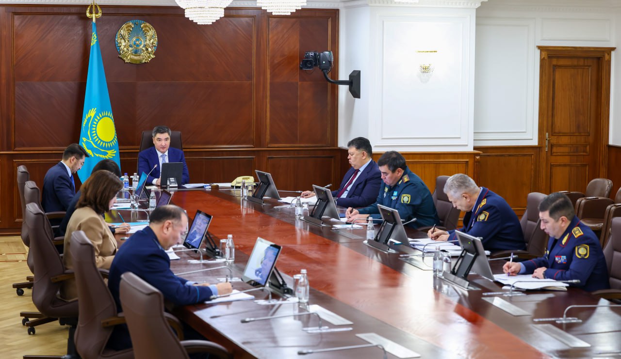 Бектенов поручил усилить меры безопасности в праздничные дни