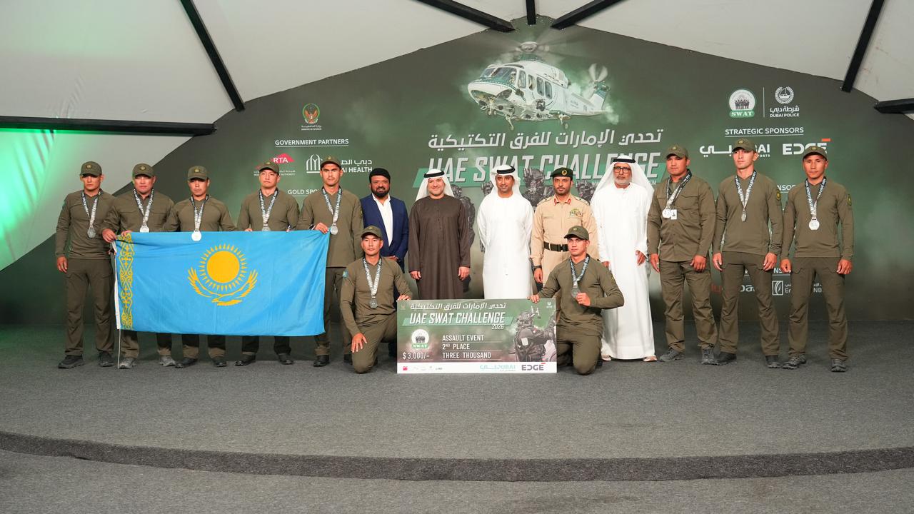 Қазақстан арнайы мақсаттағы бөлімшелері командалары UAE SWAT Challenge халықаралық турнирінің бірінші күнін жеңіспен аяқтады