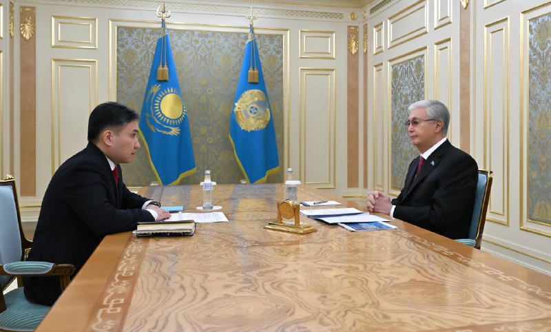 Токаев заслушал доклад главы Минтруда о занятости, пенсиях и соцподдержке