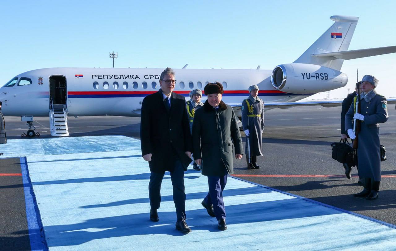 Президент Сербии прибыл в Астану