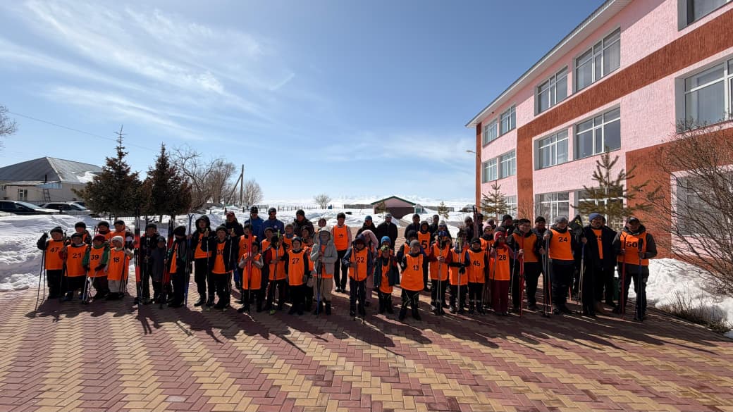 Кеген ауданында шаңғышылар бір уақытта дауыс берді