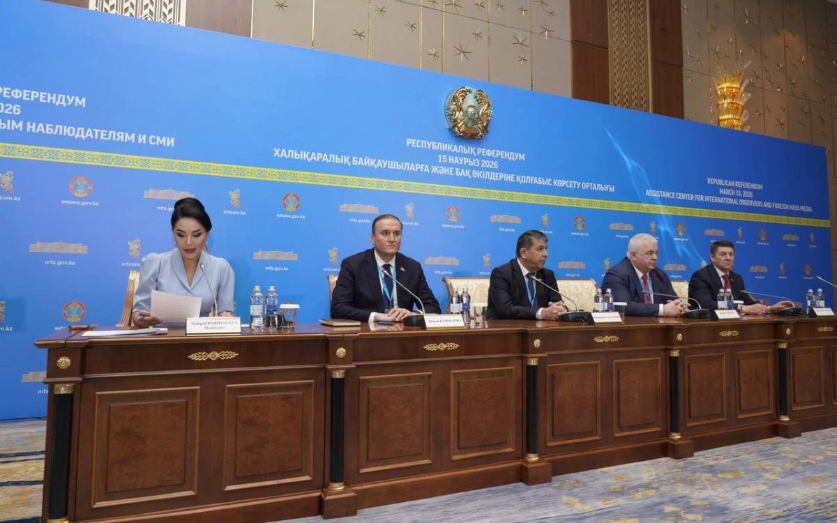 Казахстан как пример для подражания: международные наблюдатели высоко оценили проведение референдума