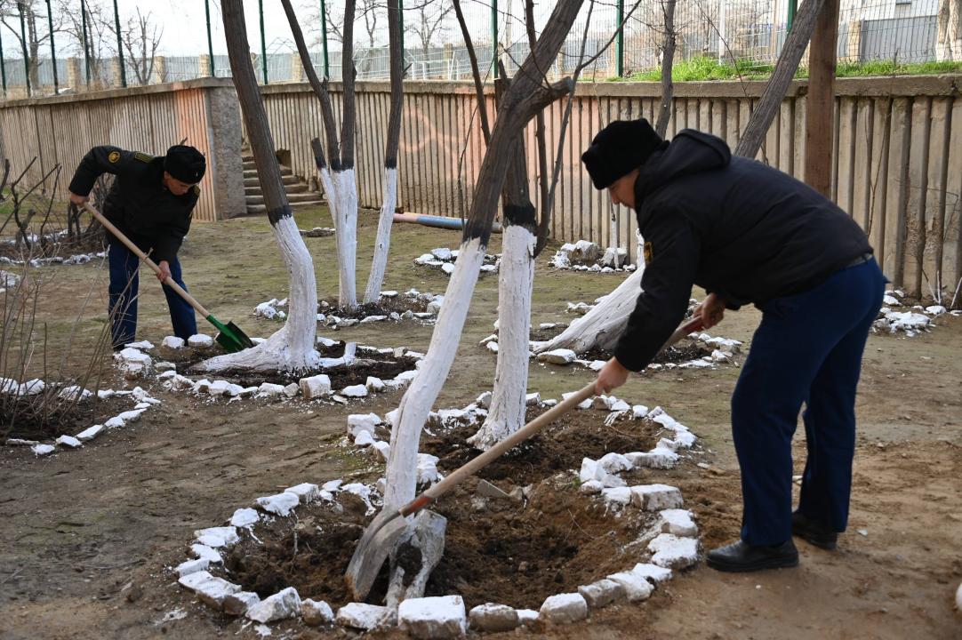 Тазару күні әскерилер гарнизондарда экологиялық бастамалар өткізді