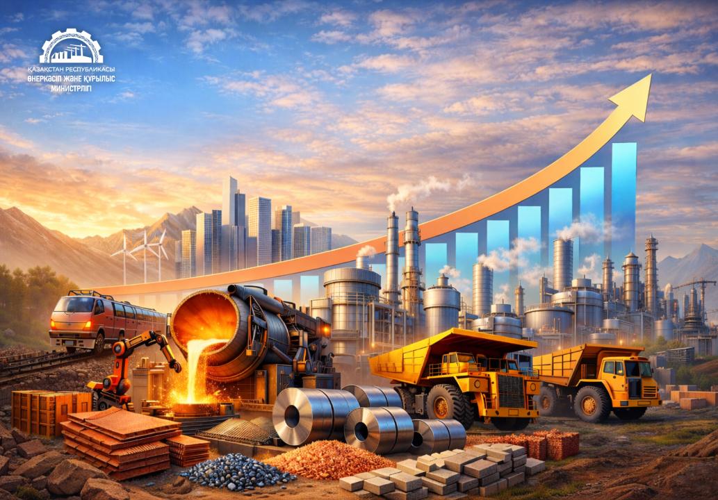 Обрабатывающая промышленность усиливает позиции в экономике Казахстана