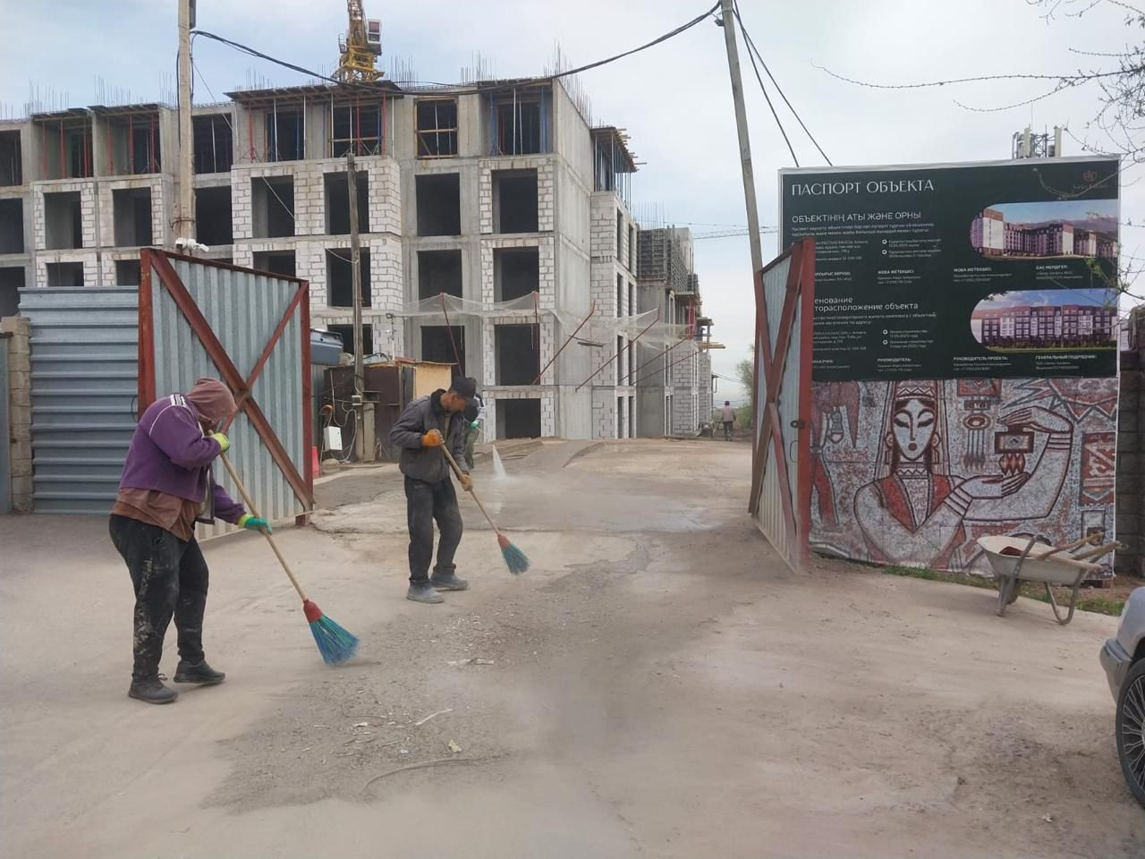 «Таза Қазақстан»: Алматыда құрылыс компаниялары ауқымды сенбілікке қатысты