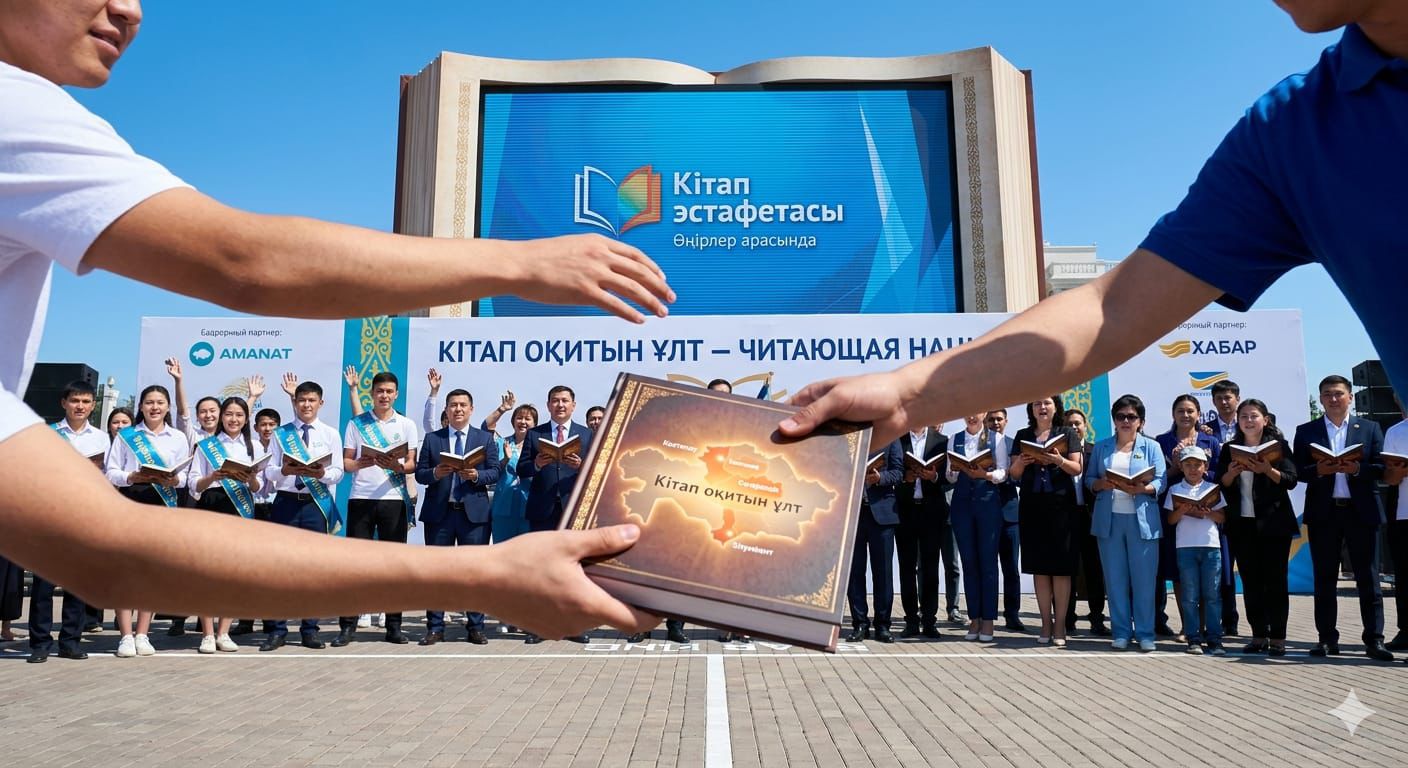 Қазақстанда жаңа мегажоба басталды: Әкімдер де кітап оқуды насихаттауға кірісті