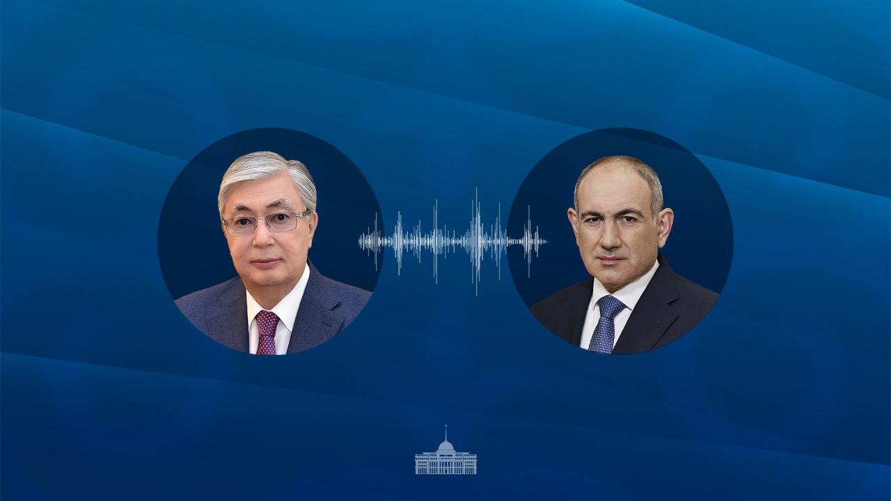 Токаев провел переговоры с Пашиняном после его переназначения