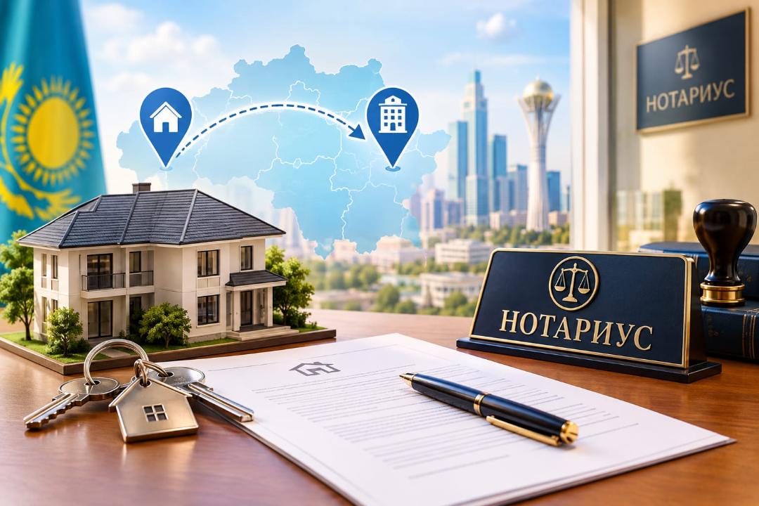 Казахстанцам ограничили выбор нотариуса при продаже недвижимости